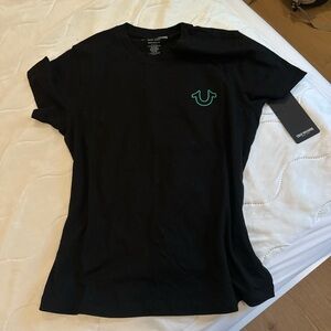 True Religion Black T-Shirt size M
